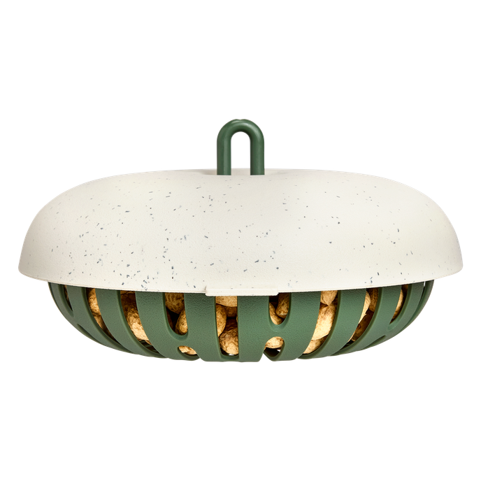 essential vogelvoederhuis 16cm blad groen